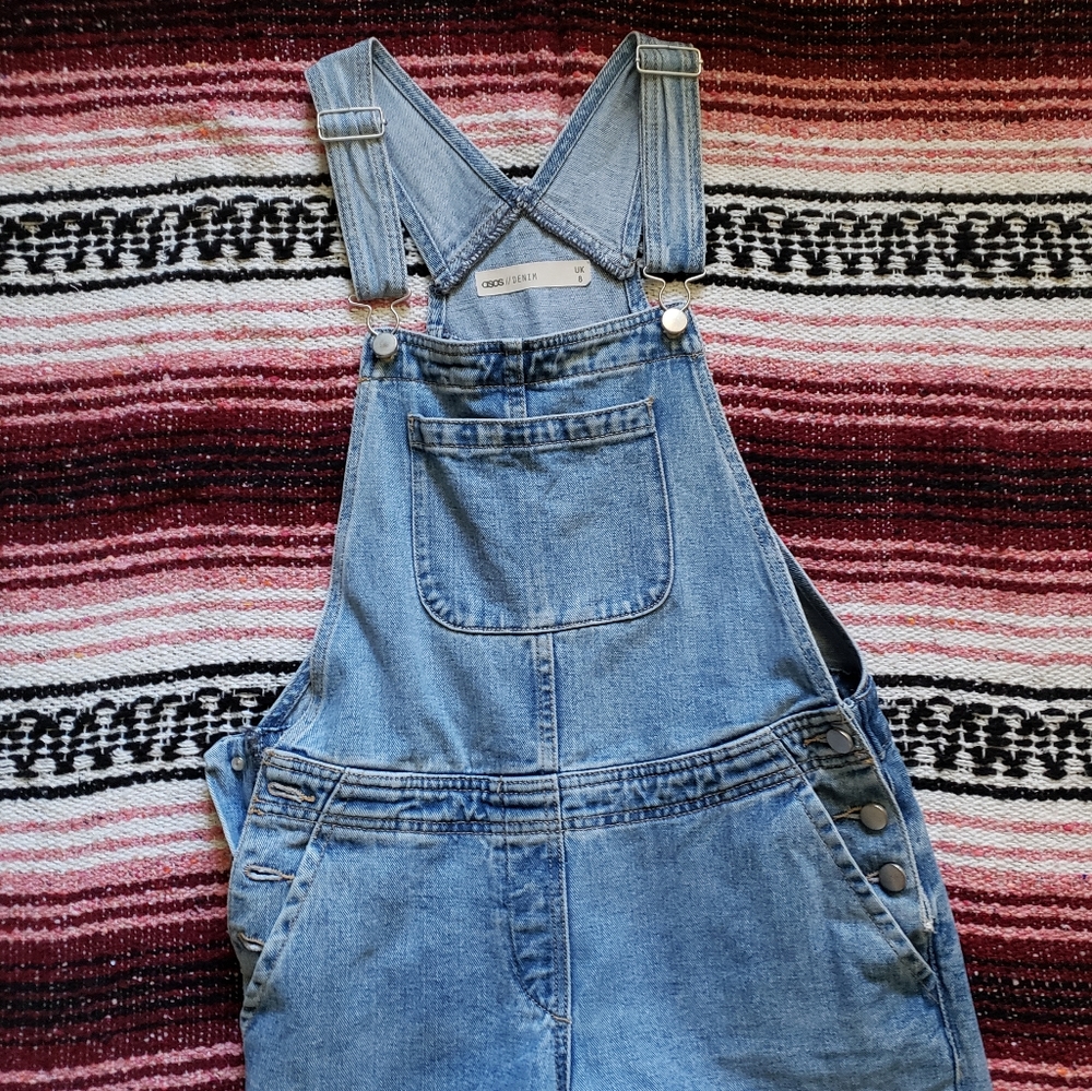 Denim overalls